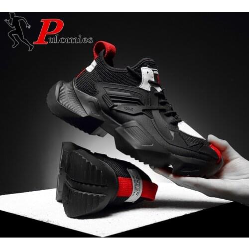 Men Sneakers Men Casual Shoes Chunky Platform Sneakers Men Sport Shoes Running Shoes Men Height Increasing Shoes Men 39 Sneakers
