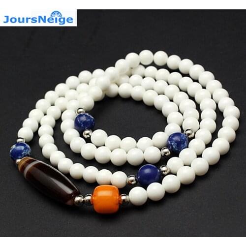 Wholesale White Natural Shell Bracelets With Wrapped Silk Crystal beads hand string Lucky for Men Women Bracelet Jewelry