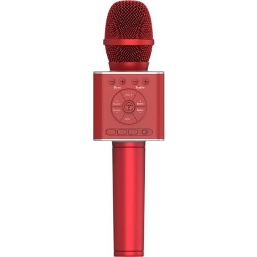 Tosing 04 Newest 2 in 1 Handheld Wireless Karaoke Microphone Bluetooth Speaker Portable Sing Record Music KTV Player Microphones