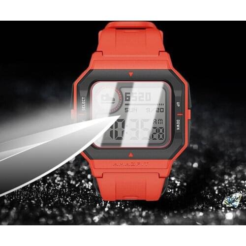 Smartwatch Tempered Glass Clear Protective Film Guard For Amazfit Neo Sport Smart Watch LCD Display Full Screen Protector Cover