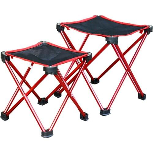 Ultralight Outdoor Fishing Chair Mini Folding Stool Portable Foldable Stool Lightweight Camping Chair for Fishing Travel Hiking