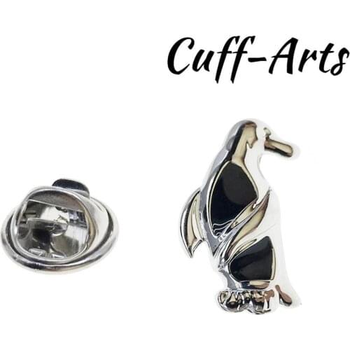 Lapel Pin Badges Crystal Eyed Penguin Lapel Pin Badge Fashion Brooches Novelty Pin Jewelry By Cuffarts P10420