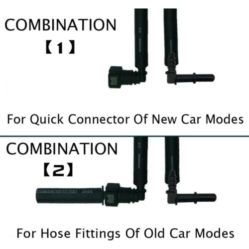Petrol Die sel Fuel Pressure Gauge Tester with Quick Connector Professional Oil Pressure Gauge Easy to Use 1 Set R7UB