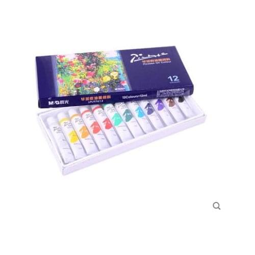 12-colors Oil Paint Picasso Art Paint Set Student Painting Supplies
