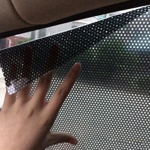 2pcs/lot Black Car Auto Accessories Curtain Windshield PVC Sticker Sun shade UV Protection Side Window Film 38cm x 42cm