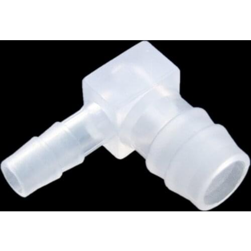 5pcs 1.6/4/6/8/10/12mm Reducer union Plastic Pagoda Barbed Equal Elbow L Type Hose Connector Pipe Fitting Tube Joint for Garden