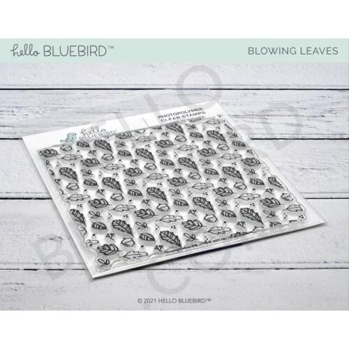 AliliArts Blowing Leaves Background Stamp Scrapbook paper craft knife mould blade punch stencils dies 2021