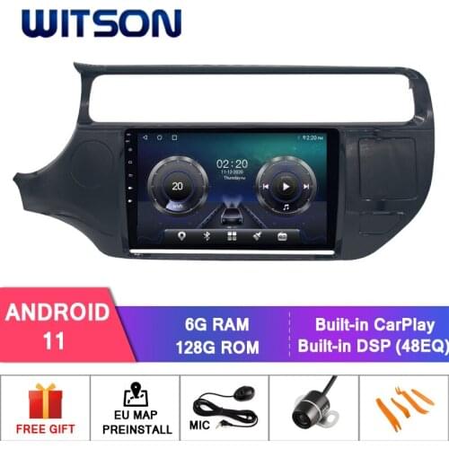 WITSON Android 10.0 CAR DVD SYSTEM for KIA RIO 2012-2015 car dvd player link/DAB support