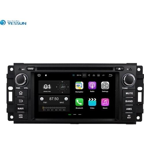 YESSUN Android Car Navigation GPS For Jeep Wrangler/Journey 2007~2010 Audio Video Radio HD Screen Stereo Multimedia Player