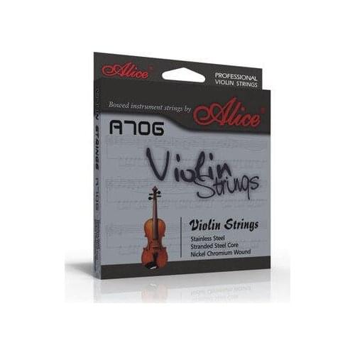 Authorised Alice violin strings setelectric violin strings1/4 1/2 3/4 4/4 High quality imported violin accessorie free shipping
