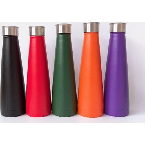 450ml Double Wall Vacuum Sport Travel Stainless Steel Water Bottle