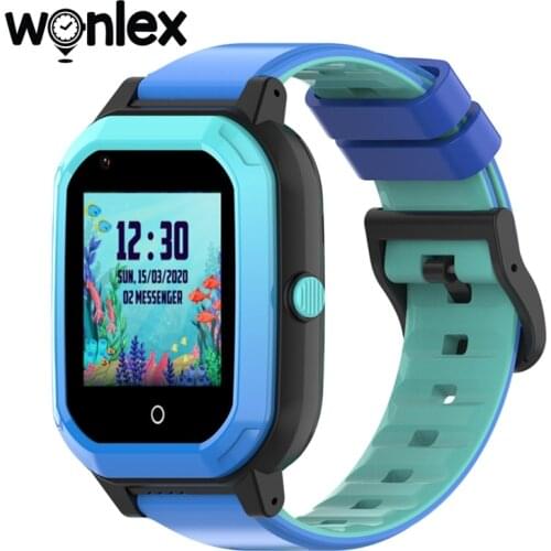 Wonlex Smart Watches GPS-Tracker SOS-Monitor Baby Photo Camera Watch Video Calling KT20 4G Waterproof IP67 Kid Children for Gift