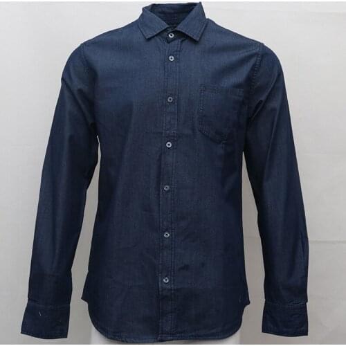 Mens Jeans Jeans Mens Long Sleeve Shirts 100% Cotton Social Hombre Diesel Chemises Homme Mens Jeans Jeans Mens Long Sleeve