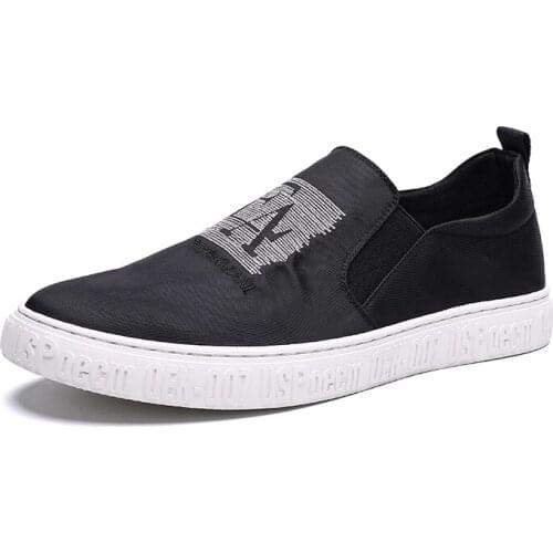 Summer Mens A Pedal Versatile Breathable Peas Shoes New Casual Korean Version Of The Trend Of Shoes Lazy Shoes