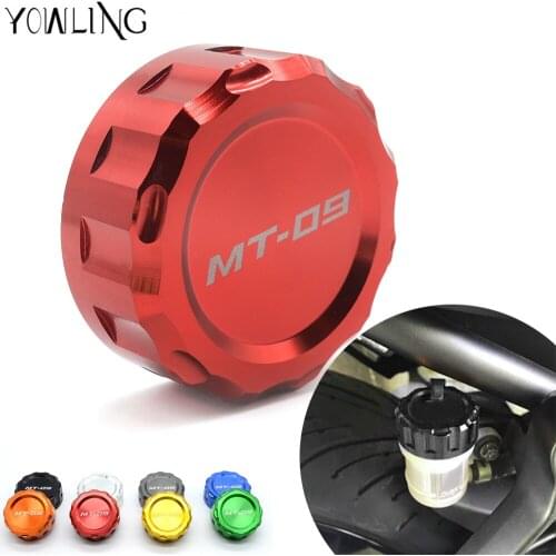 Motorcycle Cylinder Reservoir Cover Brake Fluid Reservoir Cap Cover For Yamaha MT09 MT-09 FZ09 FZ -09 mt09 MT07 2014 2015 - 2017