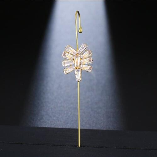 Emmaya New Arrival Fascinating Design High Quality Zirconia Earring Simple Style For Women Delicate Jewelry Party Shiny Gift