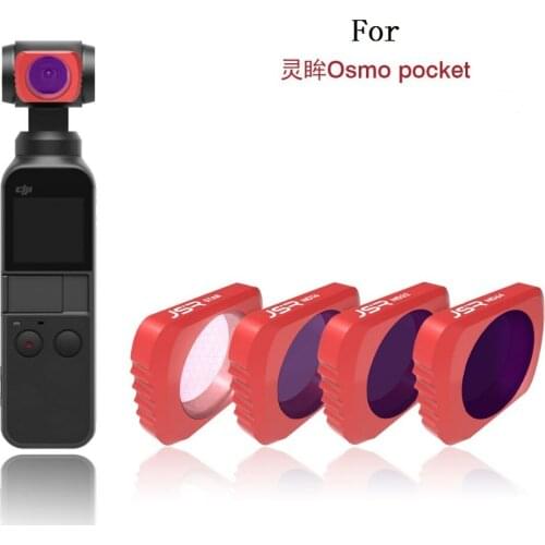 NEW Filter UV/STAR/CPL/ND4/ND8/ND16/ND32/ND64 Lens Filter Kit for OSMO POCKET Camera Filters Accessories Lens Cap/Cover