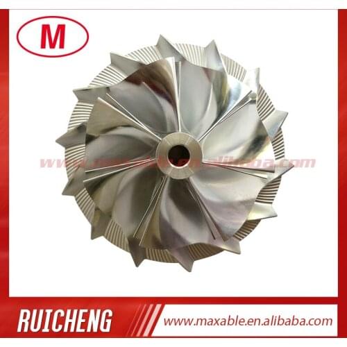 TD06 62.30/86.15mm 7+7 blades high performance turbocharger billet/milling/aluminum 2618 compressor wheel
