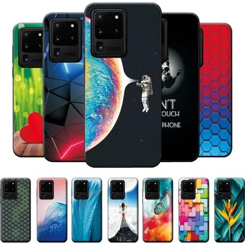 For Samsung Galaxy S20 Ultra Case Phone Case For Samsung S20 Ultra Silicone Soft TPU Back Cover Case For Samsung S20 Ultra Coque