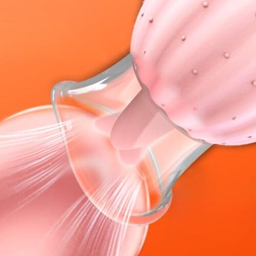 Lick Tongue Clitoral Stimulation Vibrator G Spot Pussy Massage Female Masturbator Waterproof Nipple Sucker Sex Toys For Women