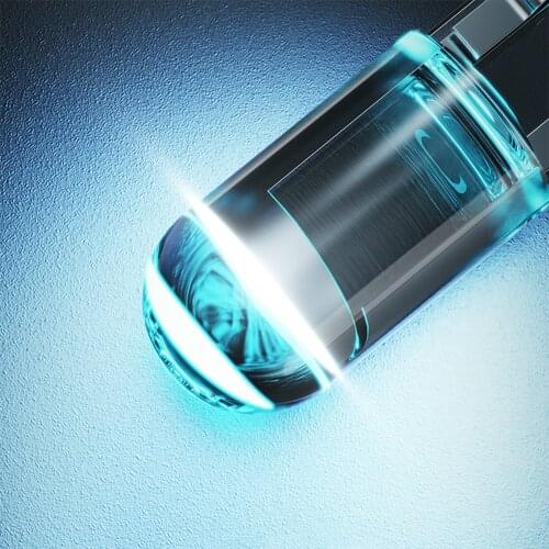 2PCS T10 W5W Super Bright LED Car Parking Lights Auto Wedge Turn Side Bulbs Car Interior Reading Dome Lamp White Blue Yellow Red