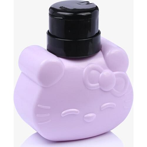 200ML nail tool press bottle nail remover nail remover cleanser sub-bottled retro style nail bottle makeup tool travel carry