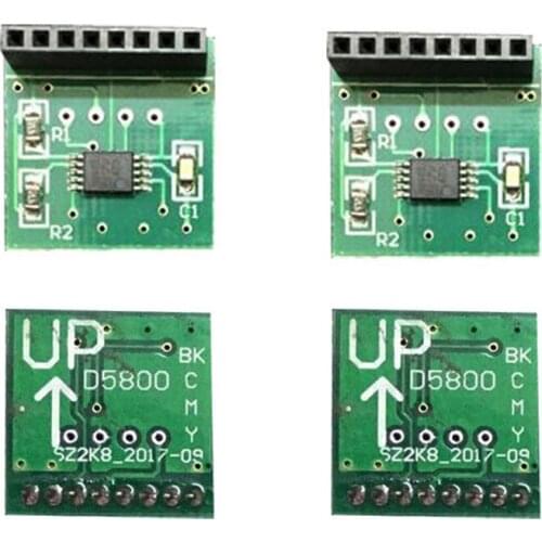 4pcs D5800 decoder chip decoder for HP D5800 5800 printer decoder permanent chip board D 5800 chip restore card decoder board