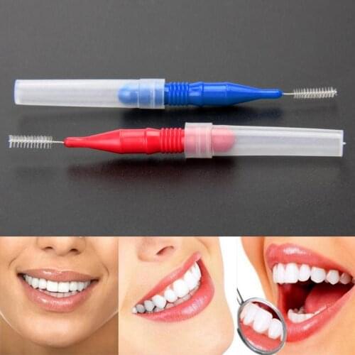 50pcs Floss Sticks Tooth Flossing Head Hygiene Dental Plastic Toothpick Interdental Brush Cleaning Oral Health for Teeth Clean