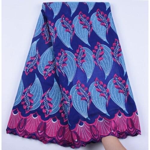 African Lace Fabric Swiss Voile Lace In Switzerland High Quality Nigerian Dry Lace Fabrics With Stones For Dress Occasions S1706