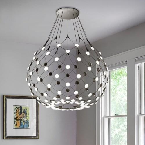 Black White Chess Piece Modern Pendant Lamp Globe Earth For Home Decoration Home Lighting Art Holiday Pendant Lights PA0060