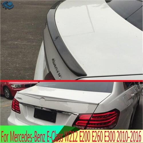 For Mercedes-Benz E-Class W212 E200 E260 E300 2010-2016 Original factory Car Accessories Trunk Deck Lip Spoiler