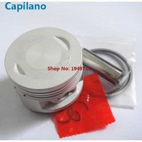 Motorcycle C8 LYM110 piston kit with piston ring piston pin and piston pin lock for Yamaha 110 LYM 110cc 51mm bore