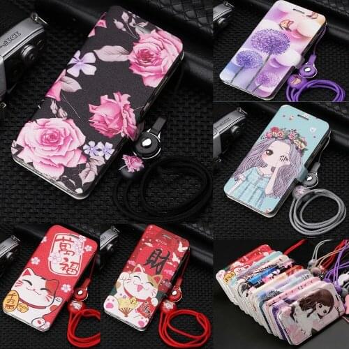 Painting Butterfly Flower Tower Flip Leather Case For Huawei Nova CAN-L12 CAN-L11 CAN-L01 CAN-L02 CAN-L03 CAN-L13 CAZ-AL10