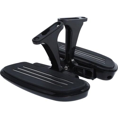 Motorcycle CNC Footboard Bracket Mount Set For Harley Touring 93-19
