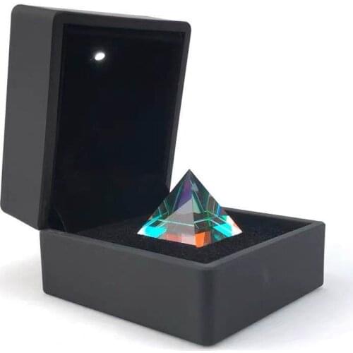 Cube Prism pyramid Creative Gift Photo photography 23mm Combination prism