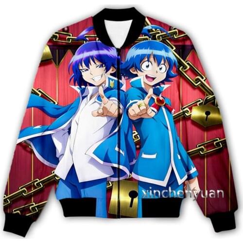 Xinchenyuan New Men/Women 3D Printed Welcome to Demon-School Iruma-kun Casual Jacket Fashion Streetwear Men Sporting Jacket Q26