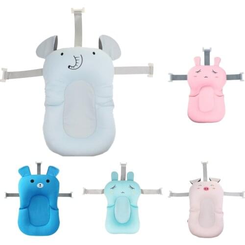 Soft Pillow Pad Infant Lounger Air Cushion Floating Bather Bathtub Pad for Home Bathroom Use