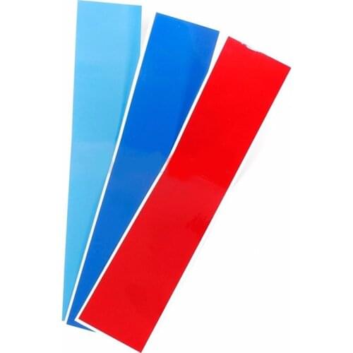 3PCs Kidney Grille Car Sticker Three-color Grid Car Sticker For BMW M3 M5 M6 E46 Automobiles Accessories 2021 Hot Sale
