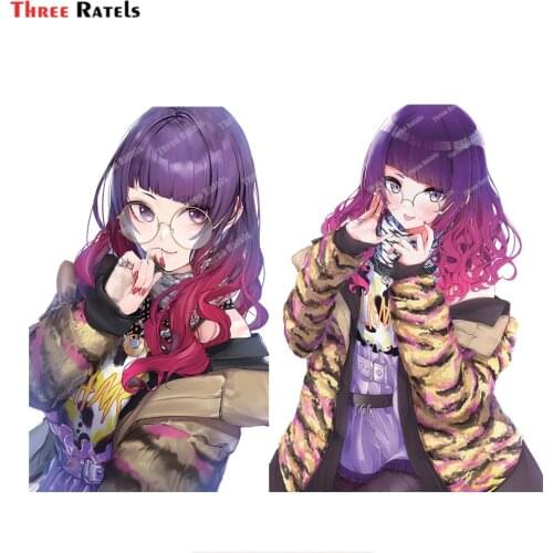 Three Ratels D162 Tanaka Mamimi Idolmaster Stickers For School Gifts Kids Toy Decor Colorful Anime Decals