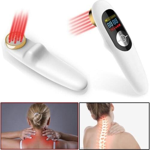 808nm Infrared Laser Pain Relief Device Wound Healing Low Level 650nm Soft Cold Laser Therapy Physiotherapy Machine