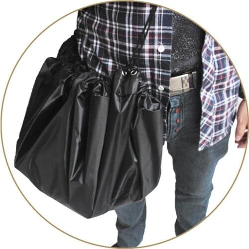 90cm Diameter Waterproof Wetsuit Changing Mat & Carrying Bag for Beach Surfing