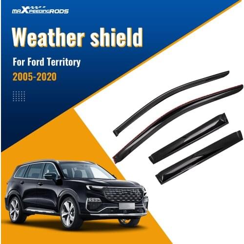 4x Door Visor Weathershield Rainshields for Ford Territory 2004-2020 Sun Visor