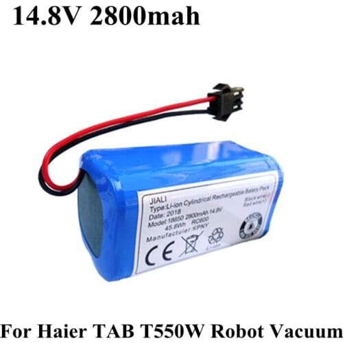 High Quality 14.8V 2800mAh Robot Vacuum Cleaner Replacement Battery for Chuwi Ilife V7 V7S Pro Robotic Sweeper