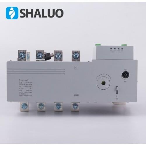 ATS SLS2-250A 4P 400V Dual Power Automatic Transfer Switch 250A ATS Universal switch generator part circuit breaker