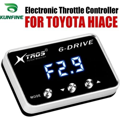Car Electronic Throttle Controller Racing Accelerator Potent Booster For TOYOTA HIACE Tuning Parts Accessory