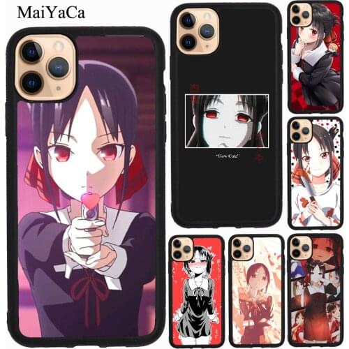 MaiYaCa Shinomiya Kaguya sama Love Is War Case For iPhone 12 Pro Max mini 11 Pro Max XS X XR SE 2020 6S 7 8 Plus Cover