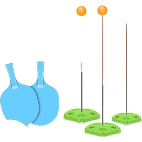 Elastic Flexible Spindle Table Tennis Training Device Children Device for Family Use Suction Cup Type Parent-child Single Player