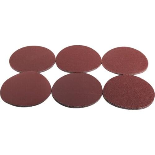 Hot YO-30pcs/set 5inch 125mm Round sandpaper Disk Sand Sheets Grit 80/100/120/180/240/320 Hook and Loop Sanding Disc for Sander