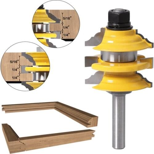8mm Shank West-joint Router Bit Milling Cutter Woodwor Cabinet Doors Glass Door Windows Wood Cutters Woodworking Carving Tool