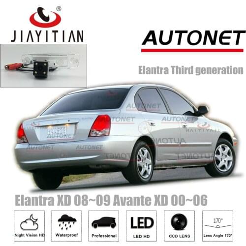 JIAYITIAN Rear View Camera For Hyundai Elantra XD Elantra3 2000~2009 MK3 CCD Night Vision Reverse Camera license plate camera
